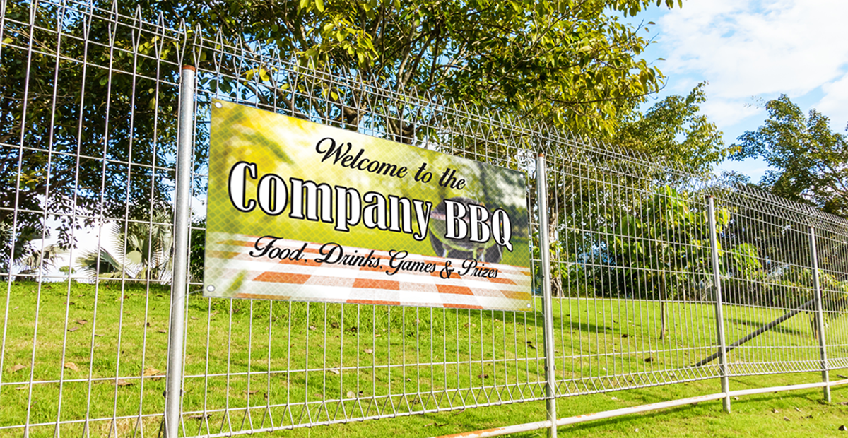 Outdoor Mesh Banner Printing UK